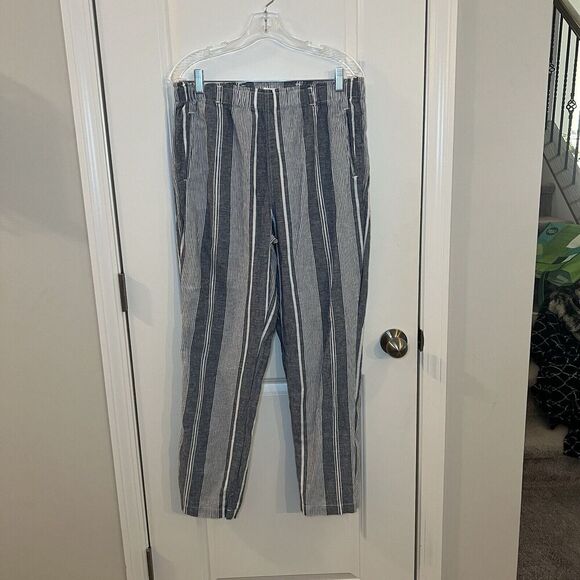 Sigrid Olsen Women’s Pants Large Linen Blend - Picture 1 of 6